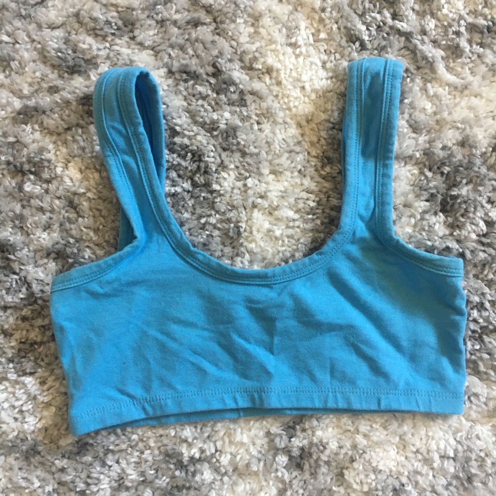 ARQ Wide Strap Bra in Sky (M)